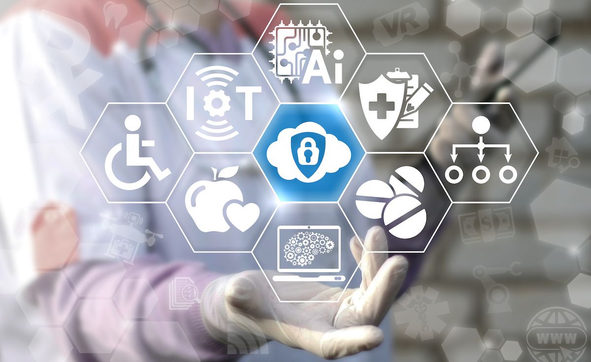 cloud it technology medicine cybersecurity: © wladimir1804 - stock.adobe.com