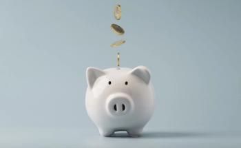 piggy bank with coins