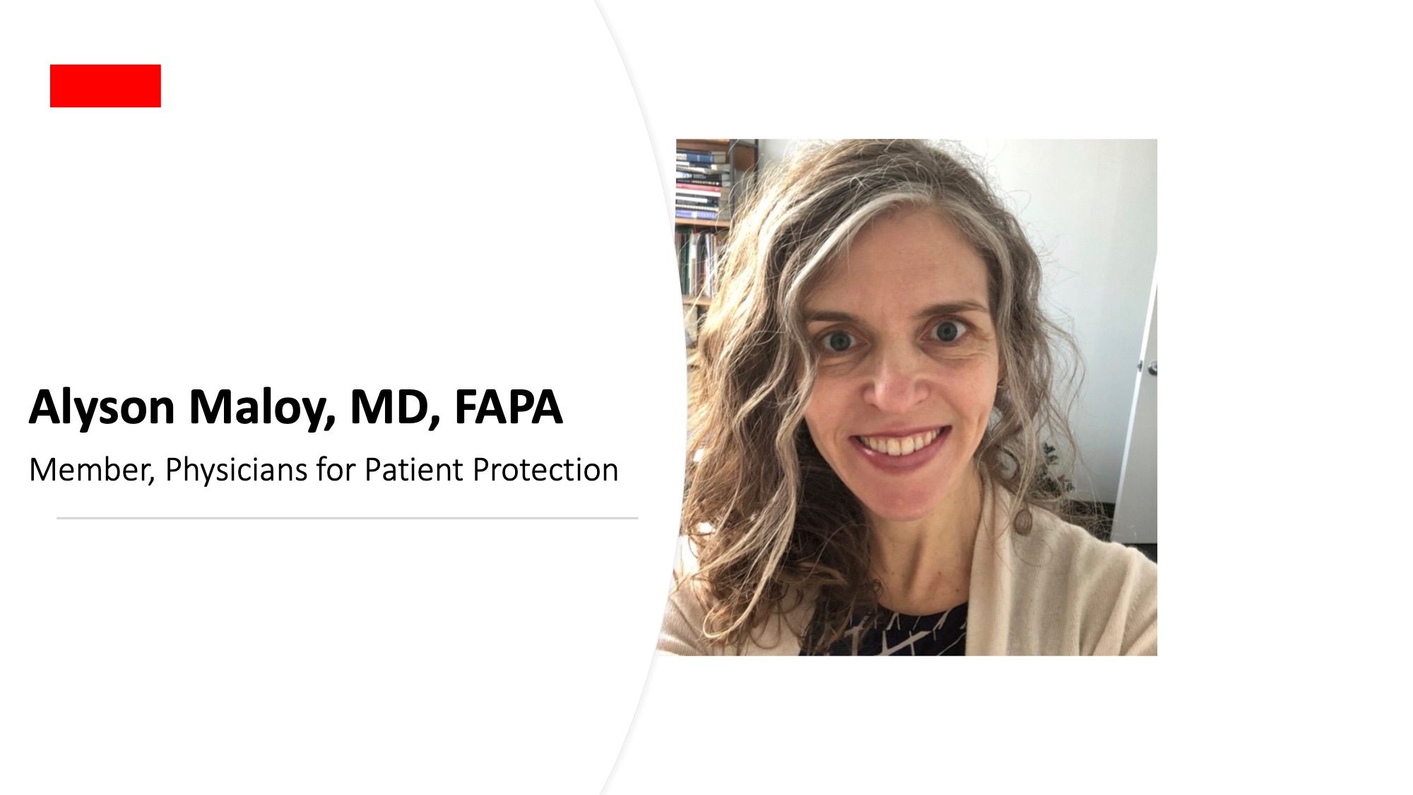 Alyson Maloy, MD, FAPA, gives exprt advice