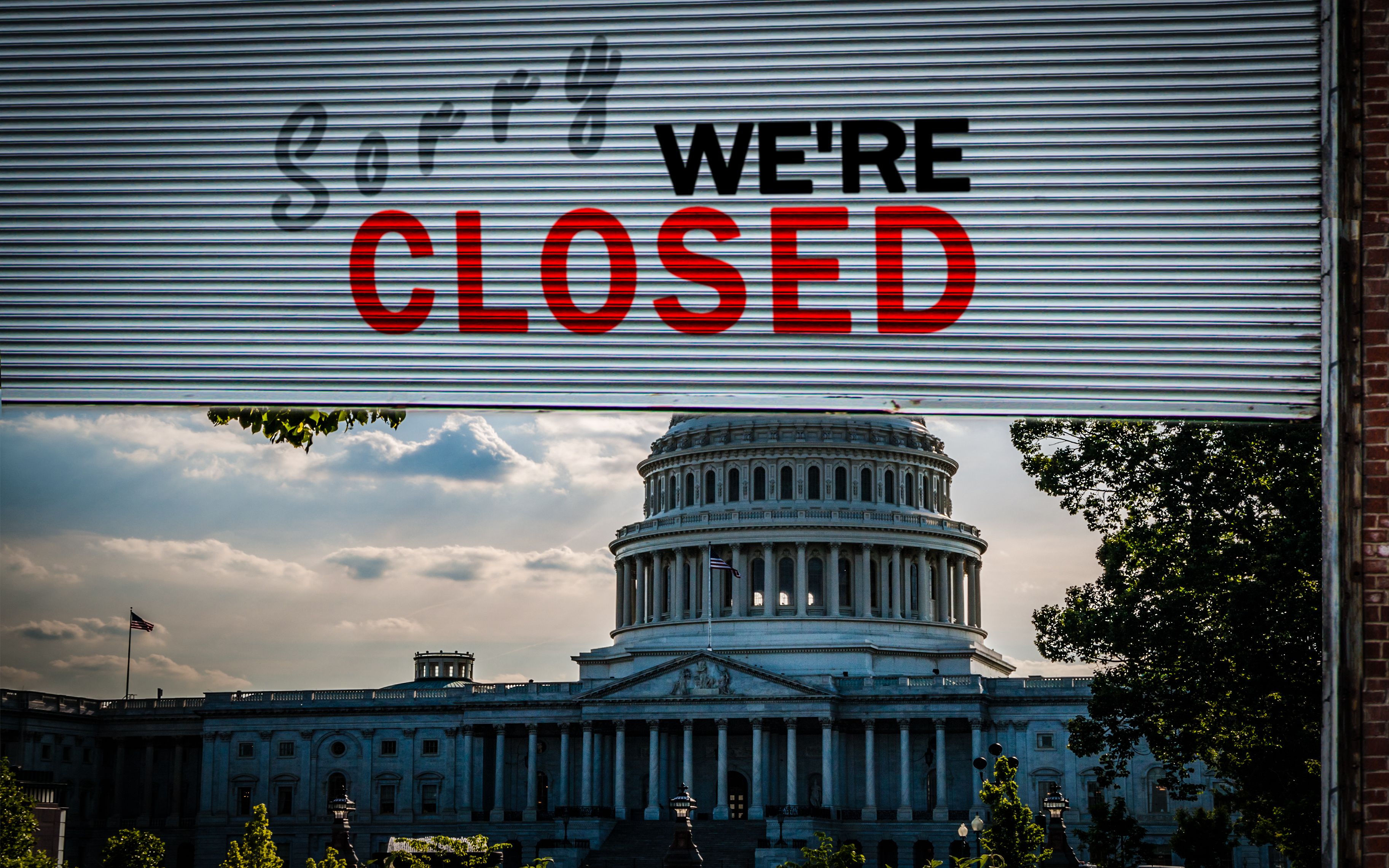 What happens when the government shuts down: ©Tanaonte - stock.adobe.com