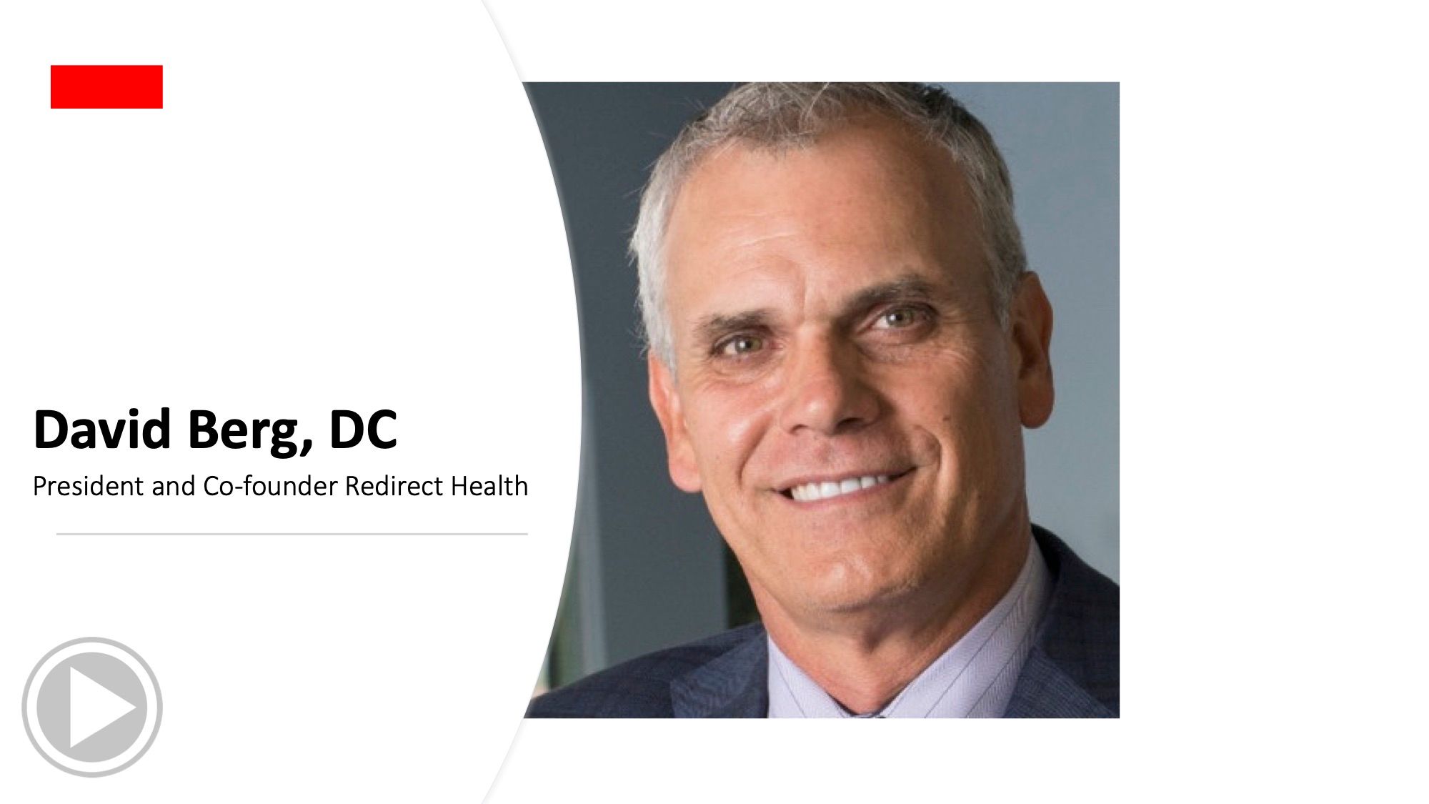 David Berg, DC, gives expert advice