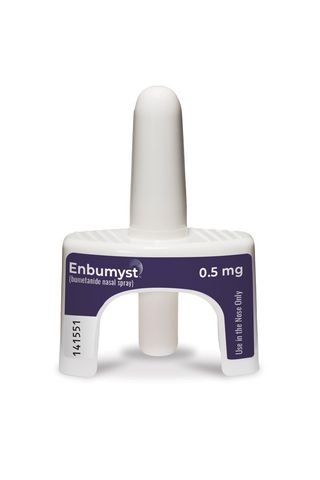 Aptar Pharma device cleared for use with intranasal loop diuretic: ©Aptar Pharma