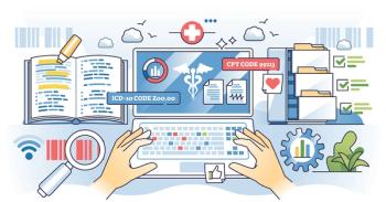 medical coding cpt code illustration: © VectorMine - stock.adobe.com
