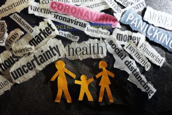 family coronavirus news media headlines © zimmytws - stock.adobe.com