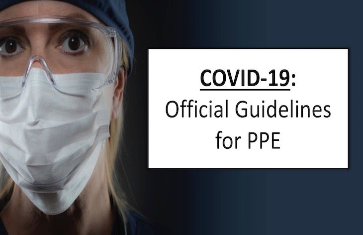 COVID-19: Official Guidelines for PPE | Medical Economics