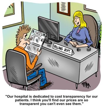 Price transparency has gone too far