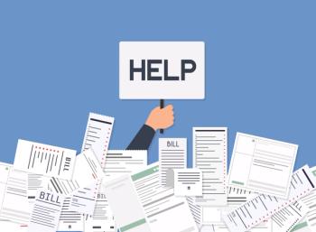 Most past-due medical debt owed to hospitals