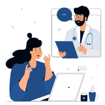 online doctor consultation: © lulu877 - stock.adobe.com