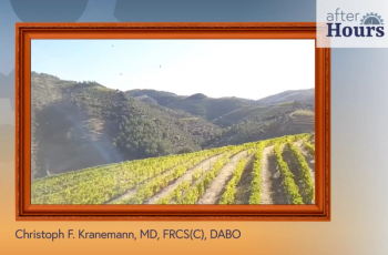 Dr. Christoph Kranemann showcases his vineyard in Portugal.