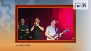 Dr. Luke with his band "The Checkpoints"