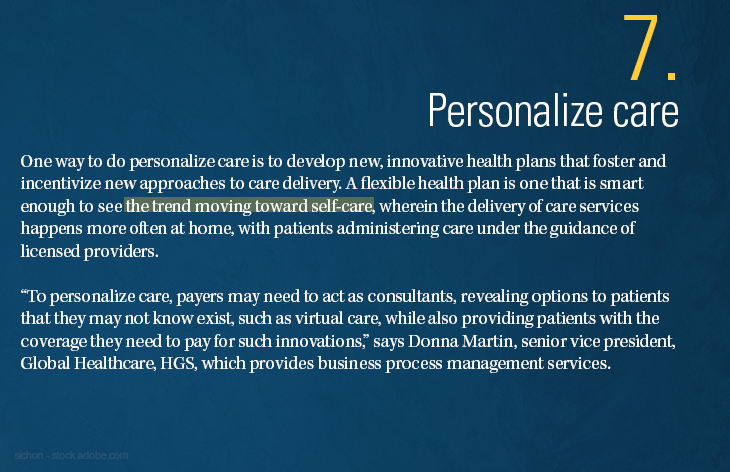 Personalize care
