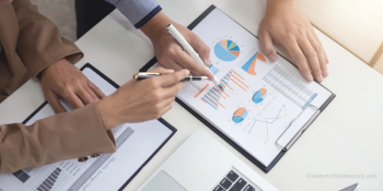 Analyzing pie charts for data