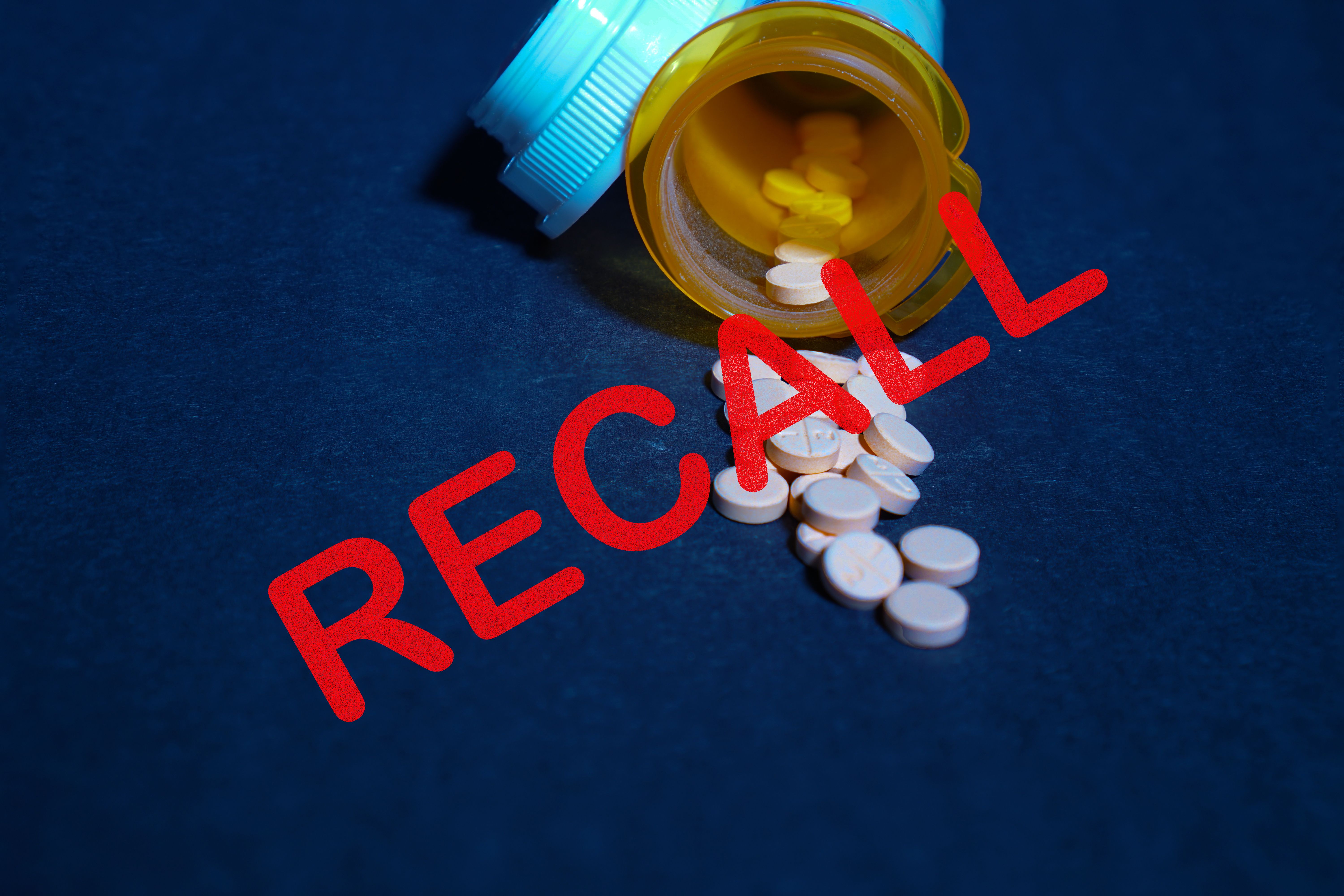 Companies recall large amount of guanfacine, acetaminophen