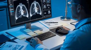 healthcare care professional looking at lung ca scans | ˙©rayn stock.adobe.com