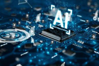 Circuit board with AI in large white letters | image credit: Kaikoro