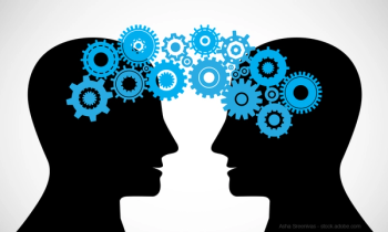 Thinking people concept