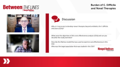 EP. 1 Burden of C. Difficile and Novel Therapies
