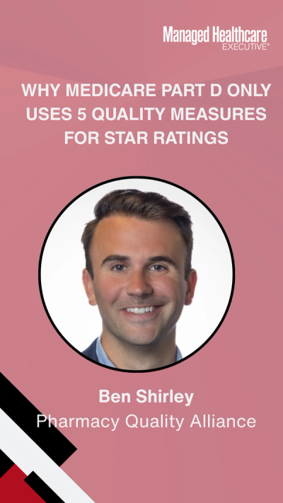 Why Medicare Part D uses only 5 clinical quality measures in CMS star ratings