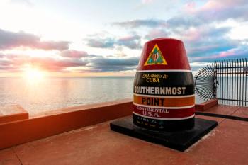 marker showing Key West as southernmost part of US | image credit: ©Stuart Monk