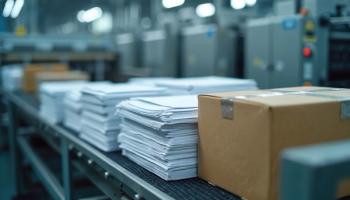 envelopes and boxes in a warehouse setting | image credit: @miss irine stock.adobe.com