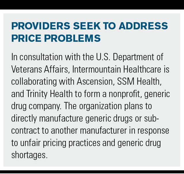 How New Initiatives Could Affect Generic Drug Costs