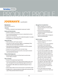 Product Profile: JOURNAVX (suzetrigine)