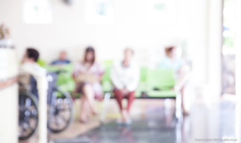 Waiting area in hospital
