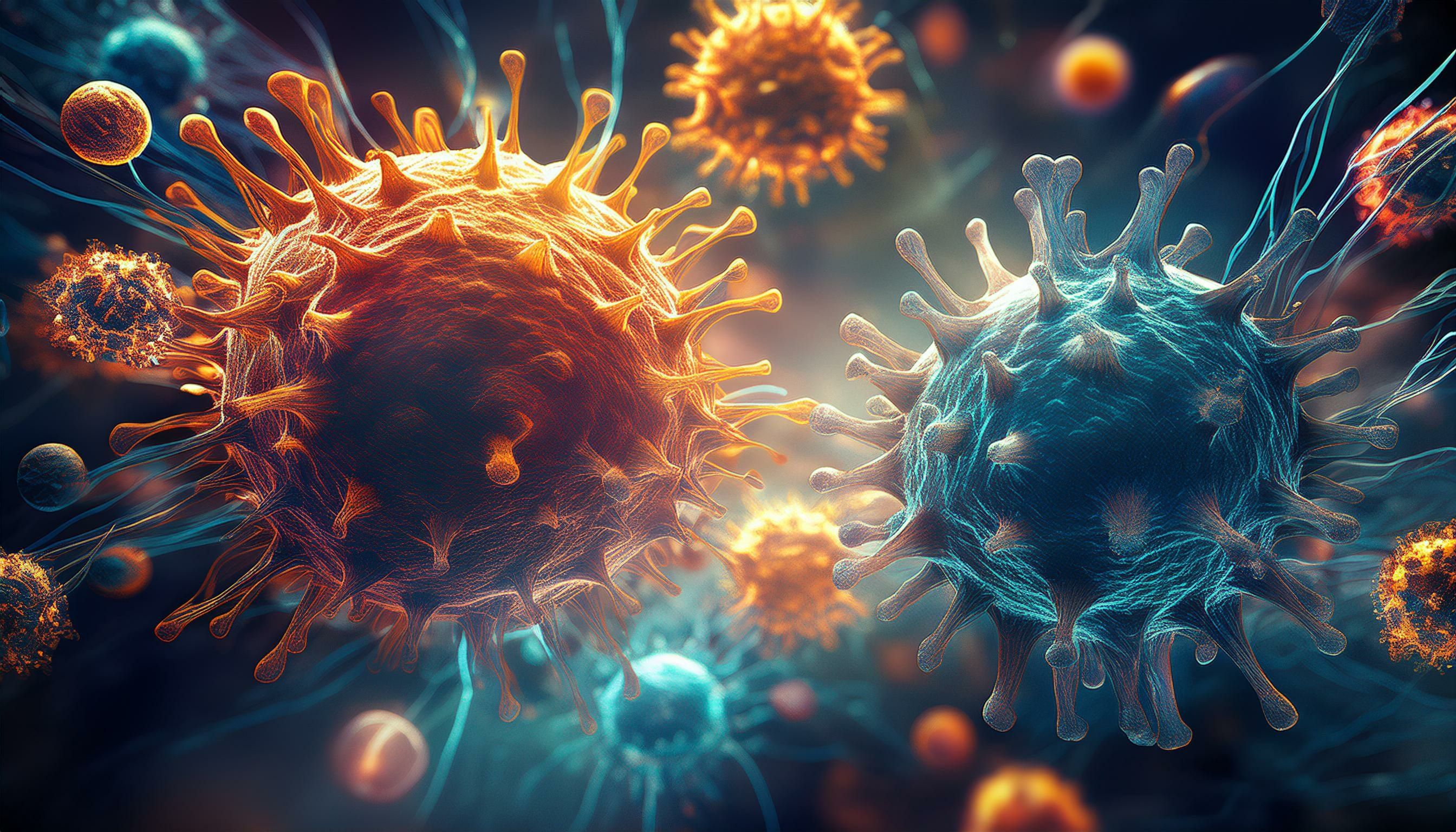 depiction of monoclonal antibodies against HIV | image credit: @和正 住原 stock.adobe.com