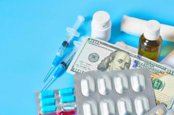 Photo illustration of medications with $100 bills | Image credit: © olekstock stock.adobe.com