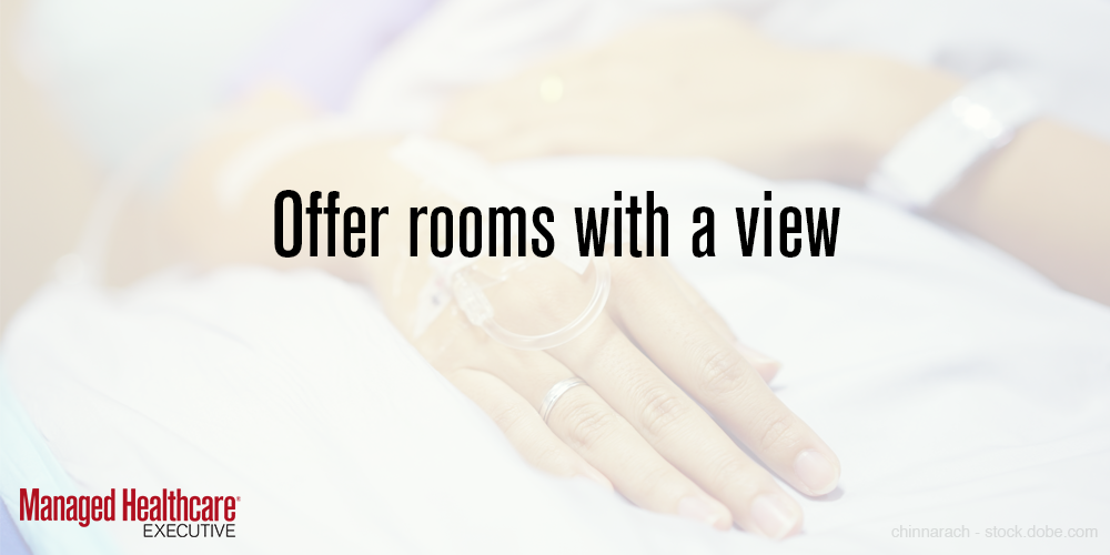 Offer rooms with a view