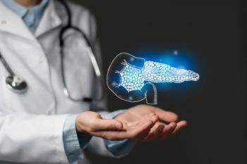 illustration of doctor with pancreas floating | ©mi_viri