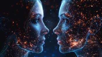 abstract of twins looking at each other | Image credit: ©Premreuthaul stock.adobe.com