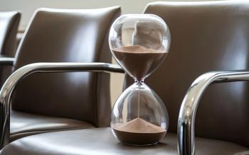 hourglass on chair | image credit: ©jason stock.adobe.com