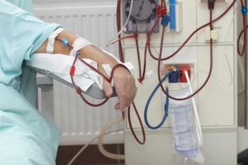 arm of a person getting kidney dialysis | image credit: ©lumos sp  stock.adobe.com