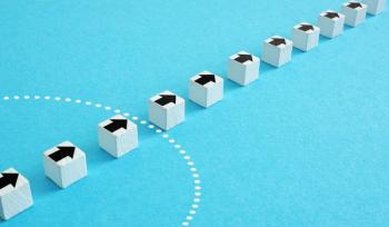 arrows on light blue background coming out of a circle | image credit: ©Vitalii Vodolazskyi stock.adobe.com