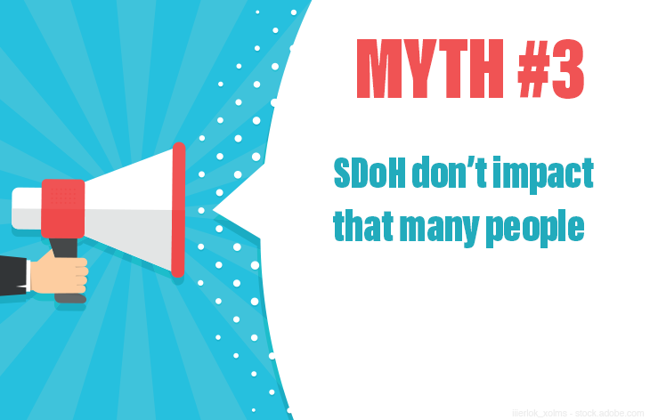 Myth #3: SDoH don’t impact that many people