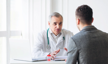 doctor educating patient