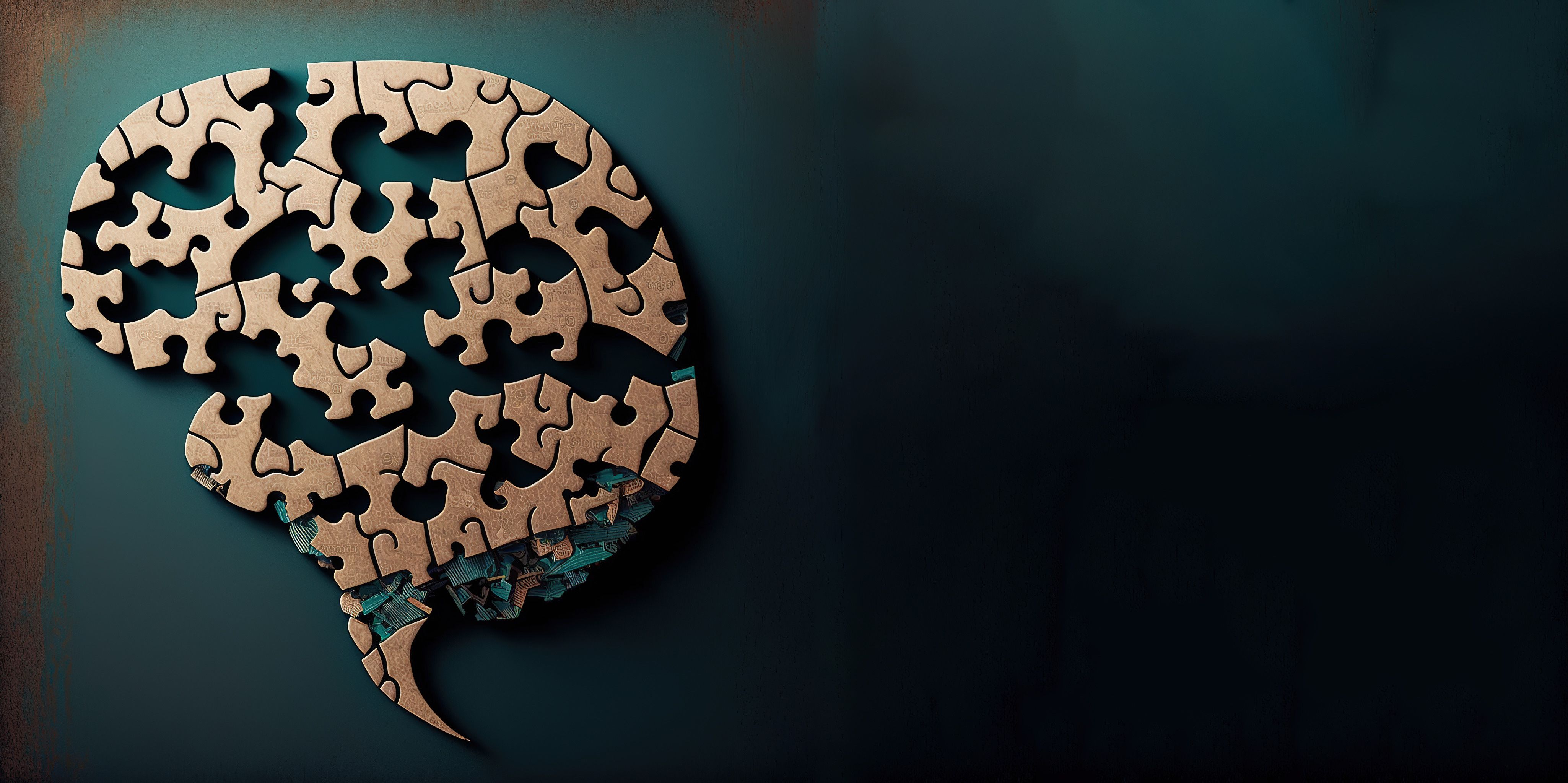 illustration of dementia showing brain as puzzle with missing pieces | ©caphira lescante stock.adobe.com