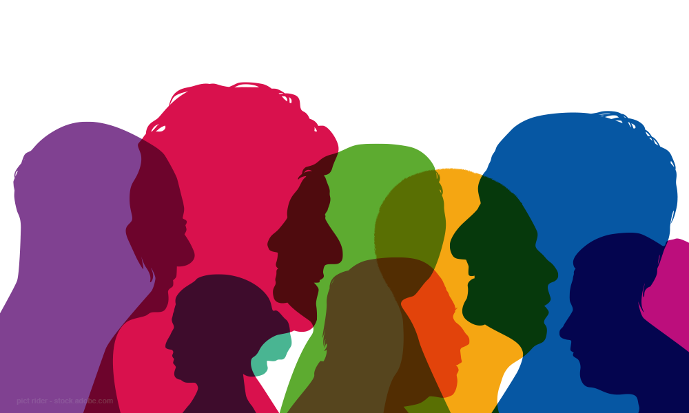 silhouettes of seniors