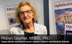 Robyn Guymer, AM, MBBS, PhD, FRANZCO, FAHMS, speaks about intermediated AMD risk markers and clinical endpoints at EURETINA 2025
