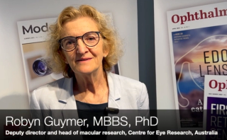 Robyn Guymer, AM, MBBS, PhD, FRANZCO, FAHMS, speaks about intermediated AMD risk markers and clinical endpoints at EURETINA 2025