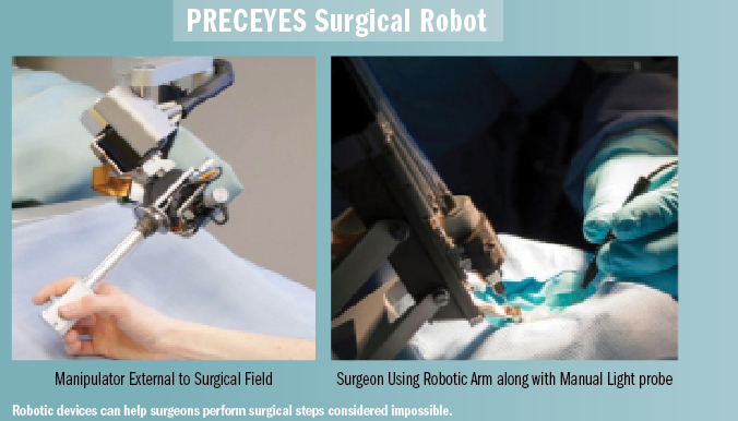 Robotics allow surgeons to perform the seemingly impossible
