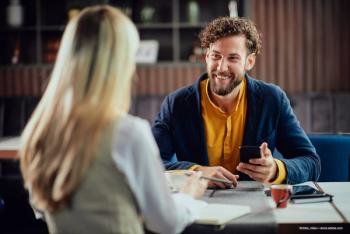 Eye contact is key to meaningful conversation, connection