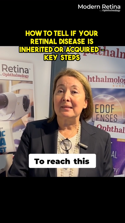Sofia Androudi on retinal disorders mimicking inherited retinal diseases