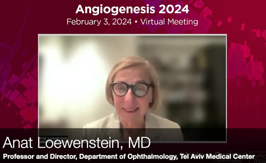 Anat Loewenstein, MD, Professor and Director, Department of Ophthalmology, Tel Aviv Medical Center