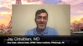Jay Chhablani, MD, shares late-breaking data from the ARMADA trial, investigating gene therapy for Geographic Atrophy and dry age-related macular degeneration, at EURETINA