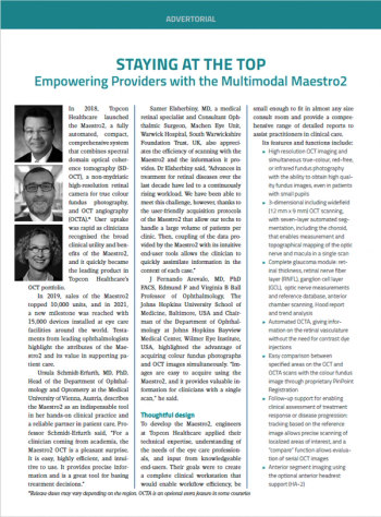 Staying at the top: Empowering Providers with the Multimodal Maestro2