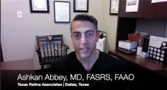 Ashkan Abbey, MD, FASRS, FAAO, speaks about the outcomes of EYP-1901 for AMD and DME ahead of the 2025 American Academy of Ophthalmology meeting. Concept image for AAO, reducing the number of injections and treatment burden for patients in retinal disease.