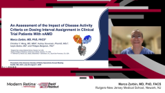 EP. 1 Impact of Disease Activity Criteria on Dosing Interval Assignment in Clinical Trials in nAMD