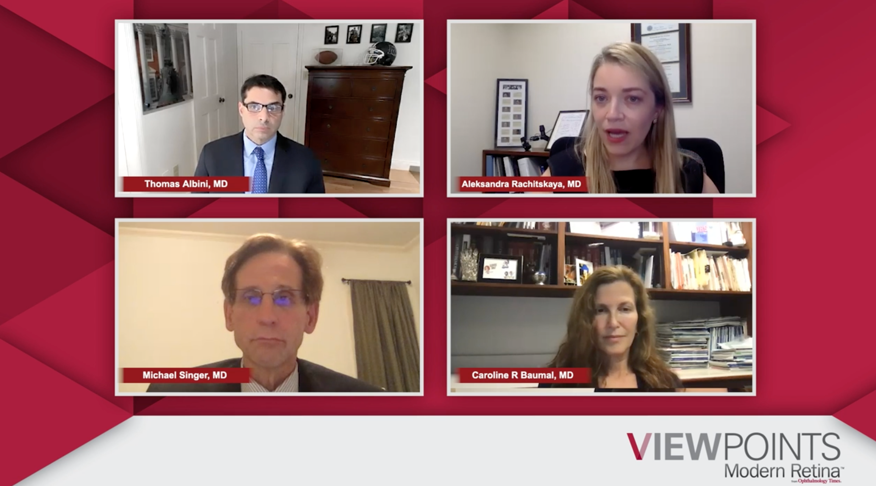 A panel of experts in macular degeneration describe a typical patient with wet age-related macular degeneration (wet AMD).